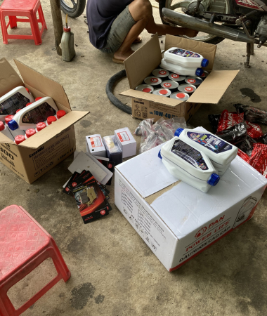 Dầu nhớt vỏ ruột giá gốc 