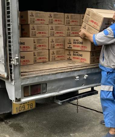 Gia công thương hiệu dầu nhớt 