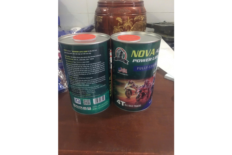 dầu bôi trơn nova